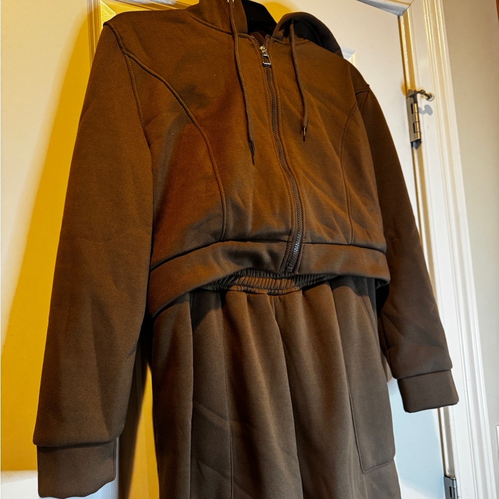 Amazon Brown Track Pants & Joggers